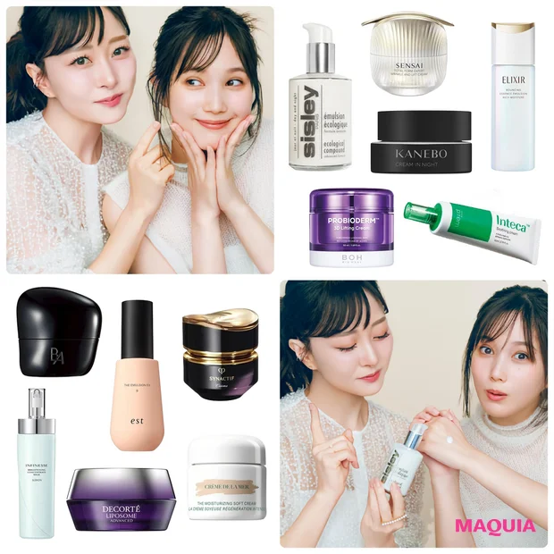 【石井美保さん＆本田翼さんの愛用乳液＆クリーム12選】リアルなお気に入りコスメを大公開！