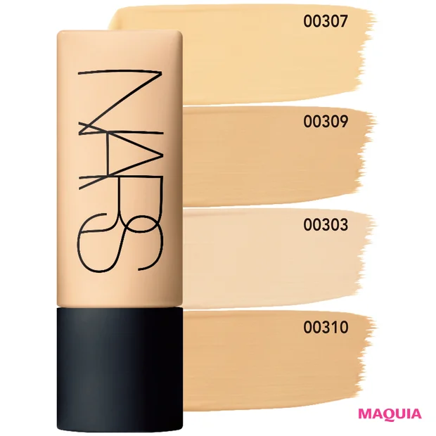 ナーズ/ナーズジャパン ソフトマットコンプリート ファンデーション 全4色 50ml 各¥5000(NARSビューティ・スクエア、公式サイト限定発売)