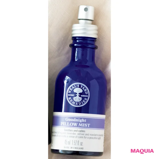 美容家 小林ひろ美さんがゆらぎの季節におすすめするコスメ グッドナイトピローミスト