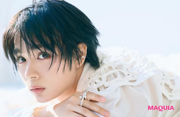 MAQUIA4月号　なにわ男子　大西流星さん　本誌掲載カット先行公開