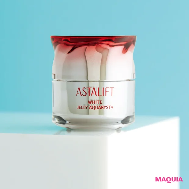 アスタリフト ホワイト ジェリー アクアリスタ[医薬部外品]40g ¥10000／富士フイルム（3／1発売）