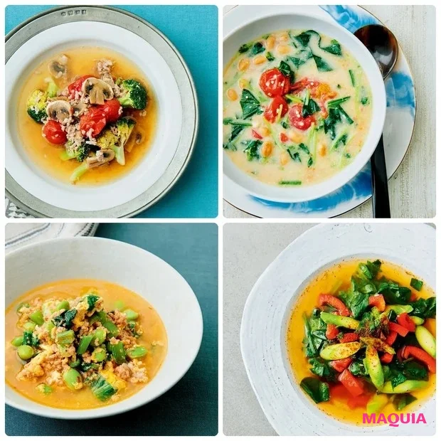 【Atsushiさんの美容スープレシピ】ダイエットや美腸に！ 野菜や豆乳などおすすめの食材は？