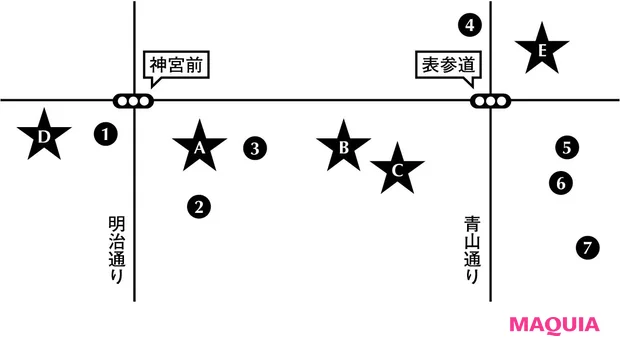 表参道のおすすめフレグランスショップマップ