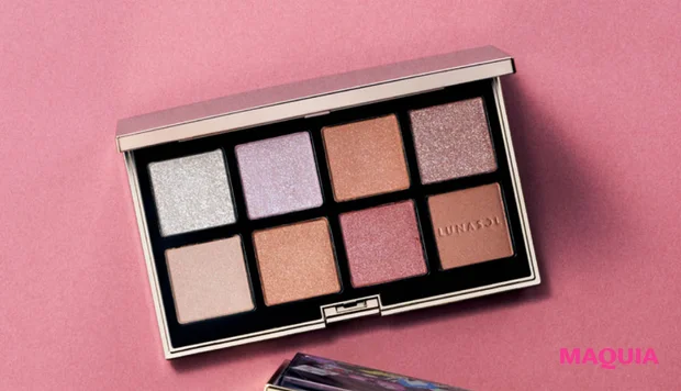 元乃木坂46　与田祐希 クリスマスコフレ 2025 ルナソル アイカラーレーション スペシャルエディション