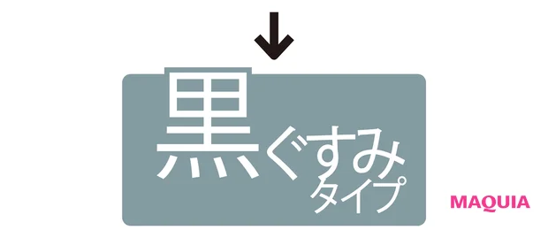 黒ぐすみタイプ