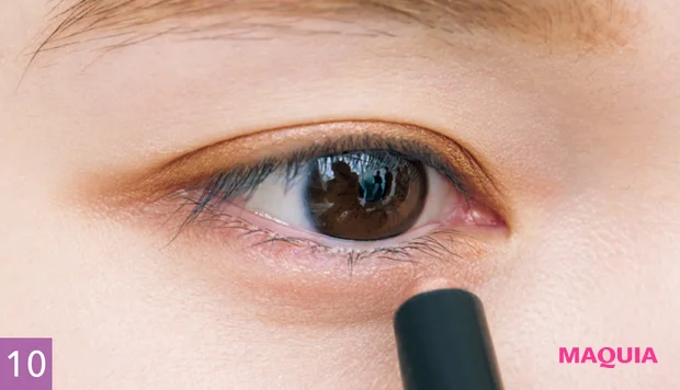 櫻坂46 守屋麗奈 セルフメイク 秋 涙袋のぷっくり感も“黒目外側まで”がマイルール