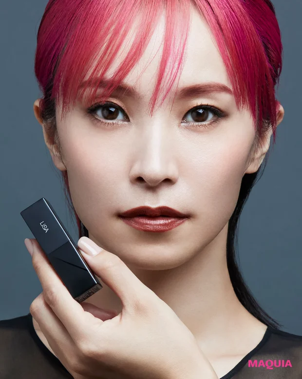 【写真】NARS JAPAN 21年秋リップアイテムのキャンペーンモデルに起用された、アーティストのLiSAさん_2