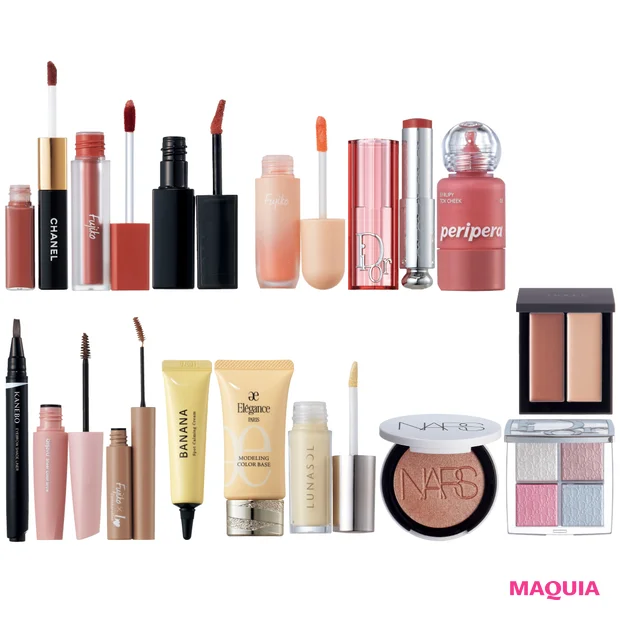 【最新メイクトレンド】ミーハー派エディターのおすすめコスメ15選！主役級チーク、ハイスペ飲み会リップを熱烈リコメンド