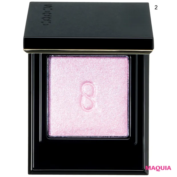 田中みな実 メイク MAQUIA(マキア) 1月号 表紙 アイメイクのやり方 使用コスメ SUQQU モノ ルック アイズ P-03