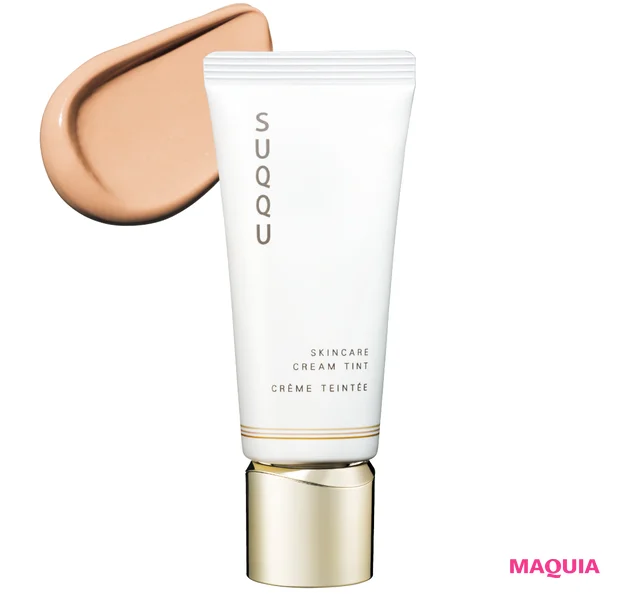 マキア ベストコスメ2025下半期 クリーム&エマルジョンファンデーション部門 2位 SUQQU スキンケア クリーム ティント