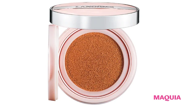 マキア ベストコスメ2025下半期 クッションファンデーション部門 3位 ランコム イドル スキン セラム ファインカバー クッション