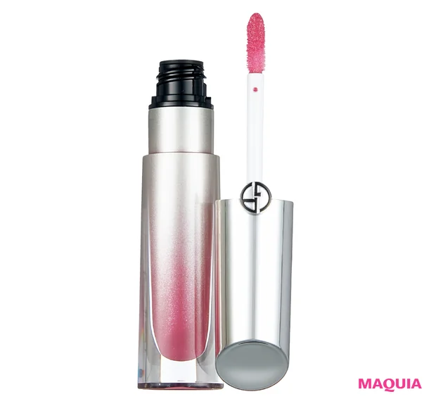 秋 新作 リップ グロス ARMANI beauty プリズマ グラス アイシー プランパー 35