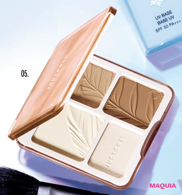 田中みな実のリピートコスメ メイクアップ編 JUDYDOLL メリハリマスター パレット 02N