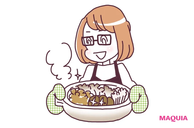 海藻ときのこを意識して食べるようにする