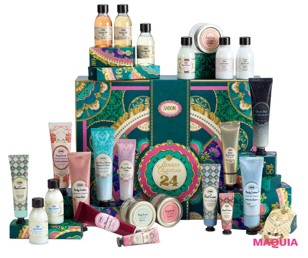 SABON」のクリスマスコフレ】全24点入りアドベントカレンダー