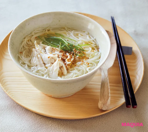 食べ過ぎた翌日に！ おかゆ、にゅうめん、スープを。にこまおさんのリセットレシピ_4