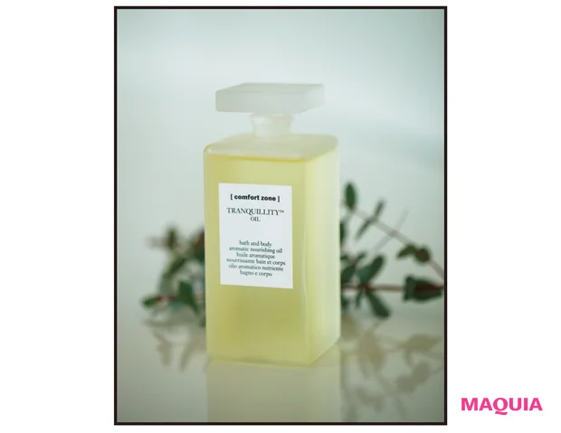 コンフォートゾーン トランキリティ バス アンド ボディ オイル 200ml ￥14850／コンフォートジャパン