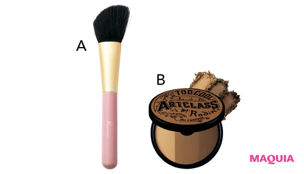 櫻坂46 守屋麗奈 セルフメイク 秋 リリミュウ チークフィックスブラシ too cool for school アートクラスバイロダンシェーディングマスター 01