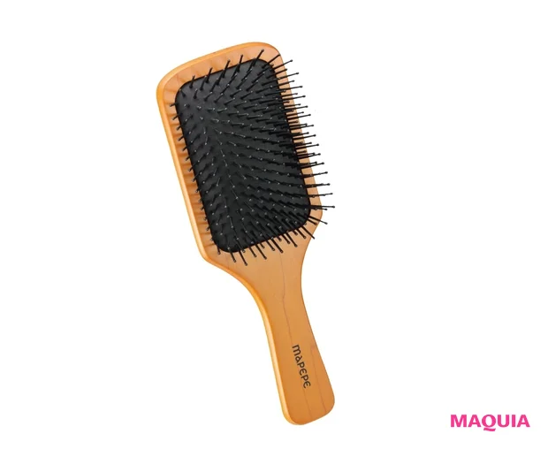 マペペ ふかふかクッションのパドルブラシ ￥1320／シャンティ