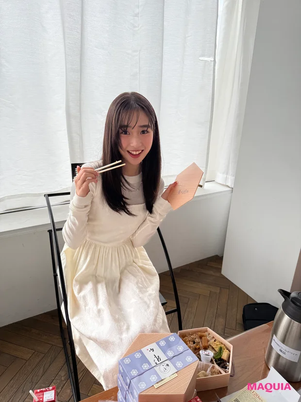 藤岡舞衣　お昼ごはんタイム