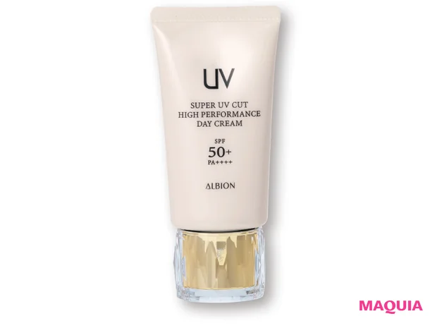 アルビオン スーパー UV カット ハイパフォーマンス デイクリーム SPF50+・PA++++ 50g ¥11000