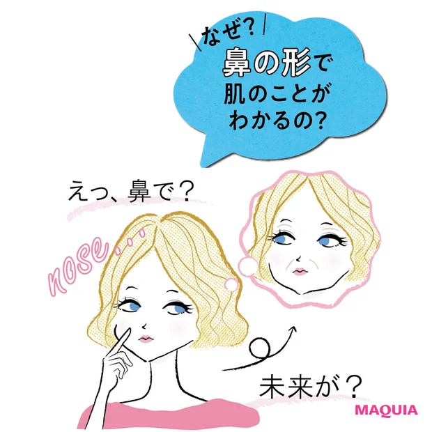 「鼻の形」と「肌」には深い関係があるって知ってた？小田ユイコが専門医に取…