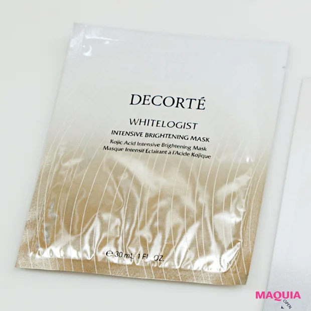 美容家 神崎恵さんのくすみ肌におすすめのコスメ コスメデコルテ ホワイトロジスト インテンシブ ブライトニングマスク