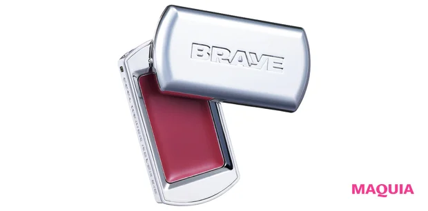 プラムカラーのリップ&チークコスメにおすすめのメイク BRAYE リップスリーク 06