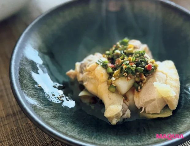 美容家 神崎恵さんの食事 トレーニング後のタンパク質補給