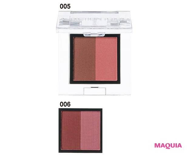 プレスド デュオ アイブロウ 各¥2750