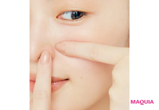 マキア 毛穴ケア 友利新 小鼻 洗顔