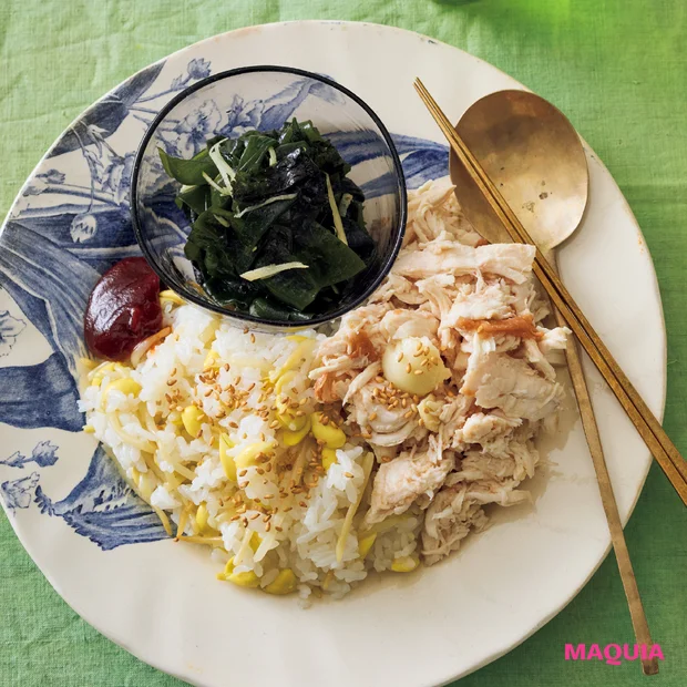 【長谷川あかりさんのワンプレートごはん】ダイエット中にもおすすめ！タンパク質＆食物繊維を摂れる韓国風プレート