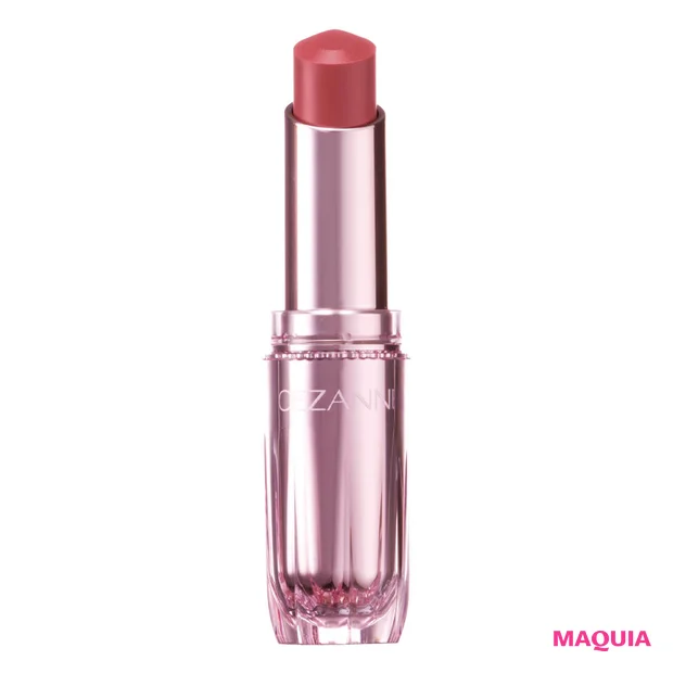 2026年春新作コスメ ローズリップ CEZANNE ラスティンググロスリップN 201