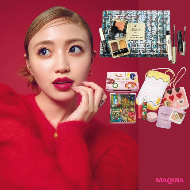 クリスマスコフレ 2025 普段使いしやすいコスメ ヘア&メイクアップアーティスト岡田知子さんが厳選