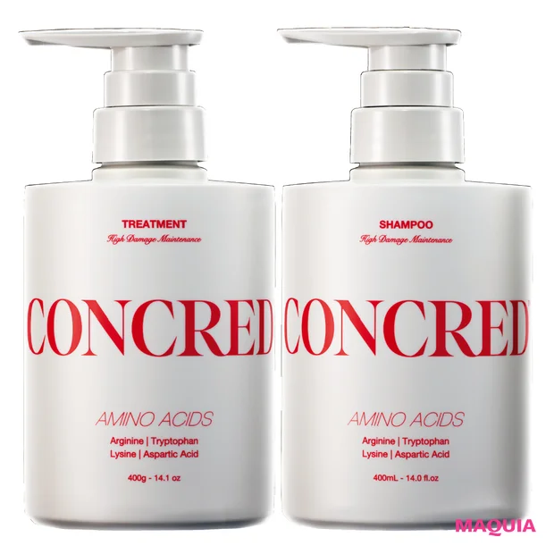 マキア　ヘアケア　おすすめ　matsukiyo コンクレッド ハイダメージ メンテナンス シャンプー トリートメント