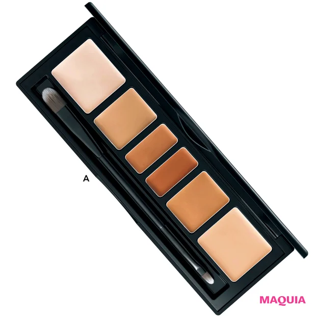 くまカバーと涙袋メイクにおすすめのアイテム ジョンセンムル アーティスト コンシーラー パレット スキン