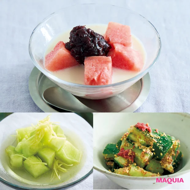 マキア 夏バテ 食べ物 薬膳 レシピ