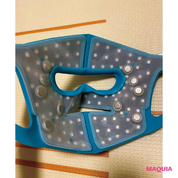 MAQUIAベストコスメ2025下半期 ギア部門受賞 3位 YA-MAN TOKYO JAPAN ブルーグリーンマスク リフト エディターがお試し