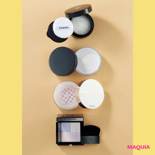 【黄ぐすみ解消フェイスパウダー4選】クリア&ラベンダーの合わせ使いがおすすめ! 長井かおり