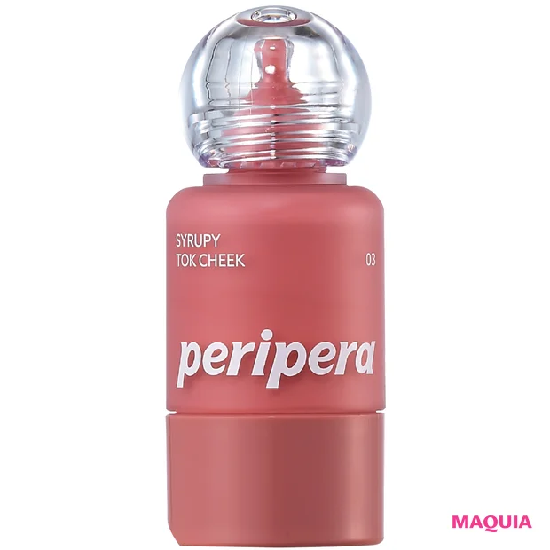 コスメ メイクトレンド ミーハー派 ペリペラ シロッピー トック チーク ＃03