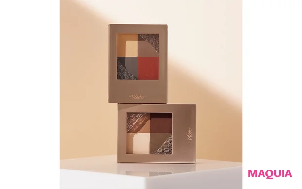 ヴィセ ニュアンス マット クリエイター(上から)RD-2、BR-3 各¥1320(編集部調べ)/コーセー