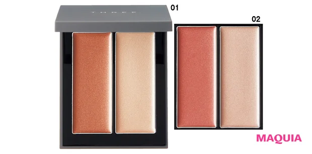 シマリング グロー デュオ R 各￥4950