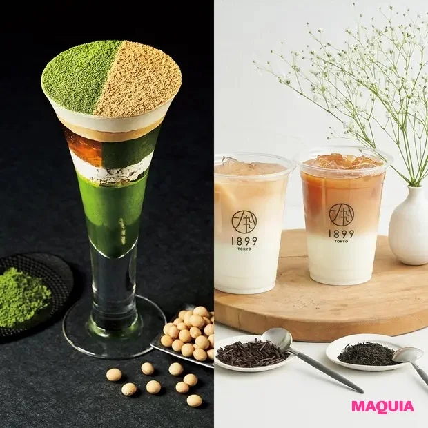 きな粉パフェ、濃茶ラテ他…和素材の可能性が広がる注目スイーツはこれ！