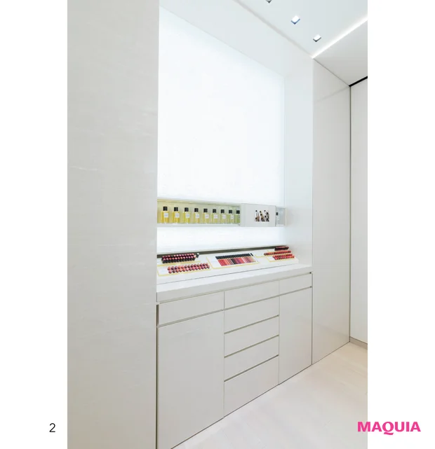 シャネル 銀座 ル サロン ボーテ コスメのタッチアップ