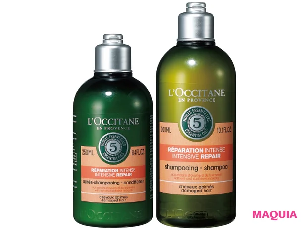 ロクシタン ファイブハーブス リペアリング シャンプー 300ml ¥2600/2018年発売 同 コンディショナー 250ml ¥2600/2018年リニューアル発売/ロクシタンジャポン