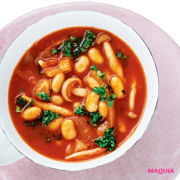 大豆のトマトカレースープ