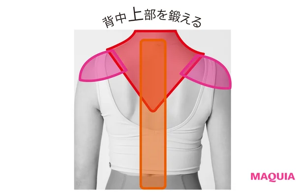 背中上部を鍛える