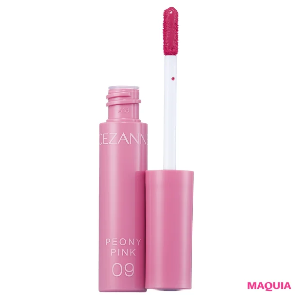 秋 新作 リップ CEZANNE ウォータリーティントリップ 09