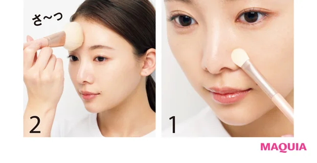 ブラシ付けのポイント