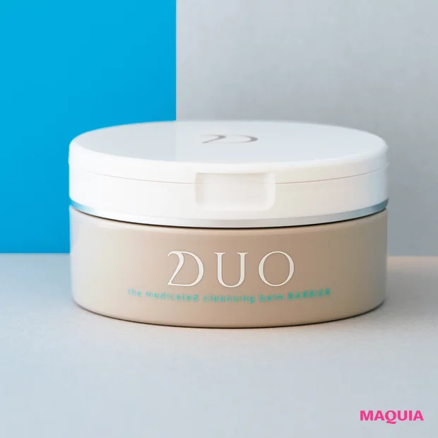 デュオ ザ 薬用クレンジングバーム バリア[医薬部外品]90g ¥3600／プレミアアンチエイジング